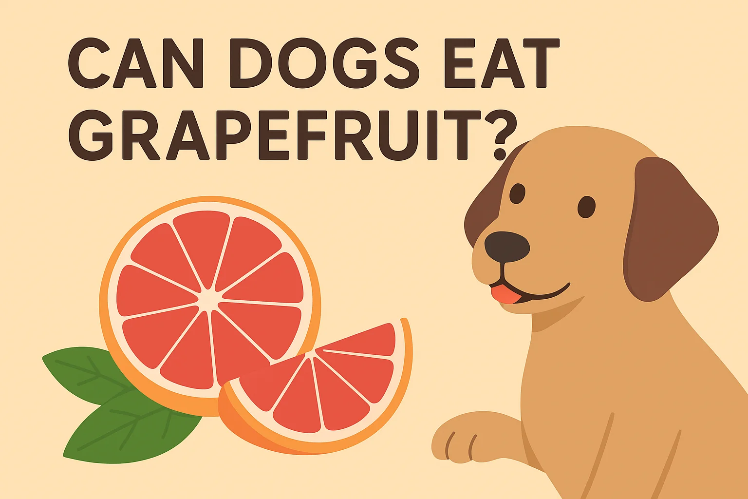 can dogs eat grapefruit