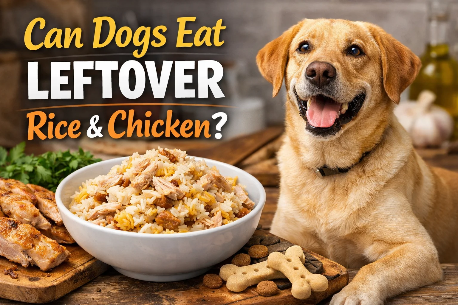 Can Dogs Eat Leftover Rice and Chicken?