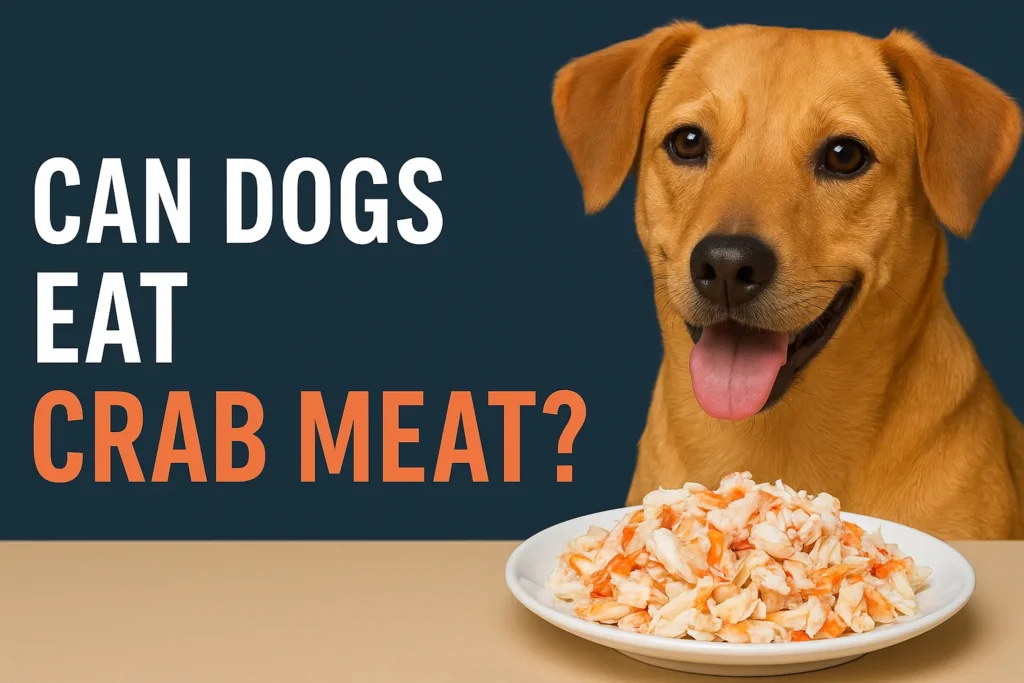 can dogs eat crab meat