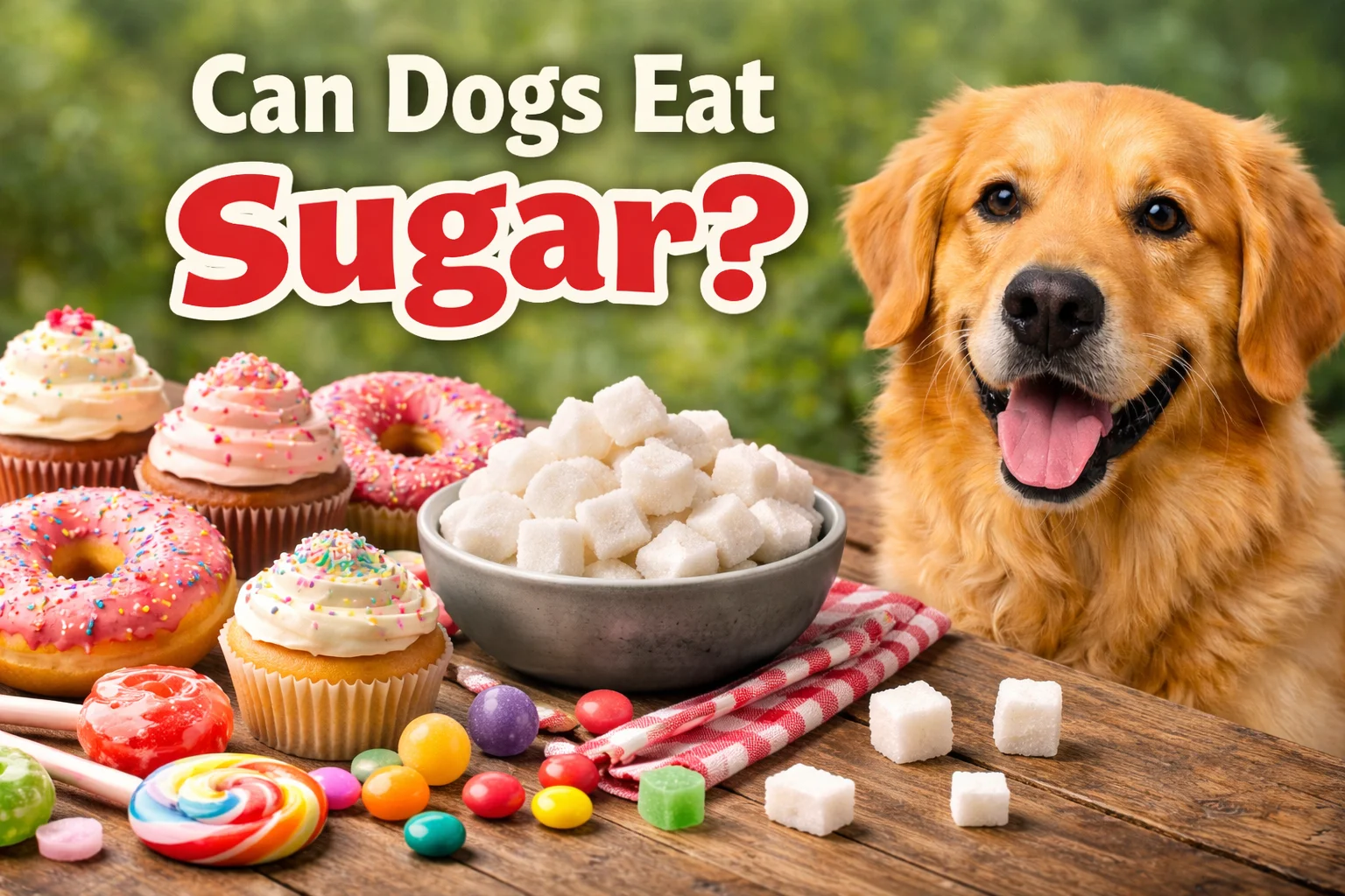 Can dogs eat sugar?