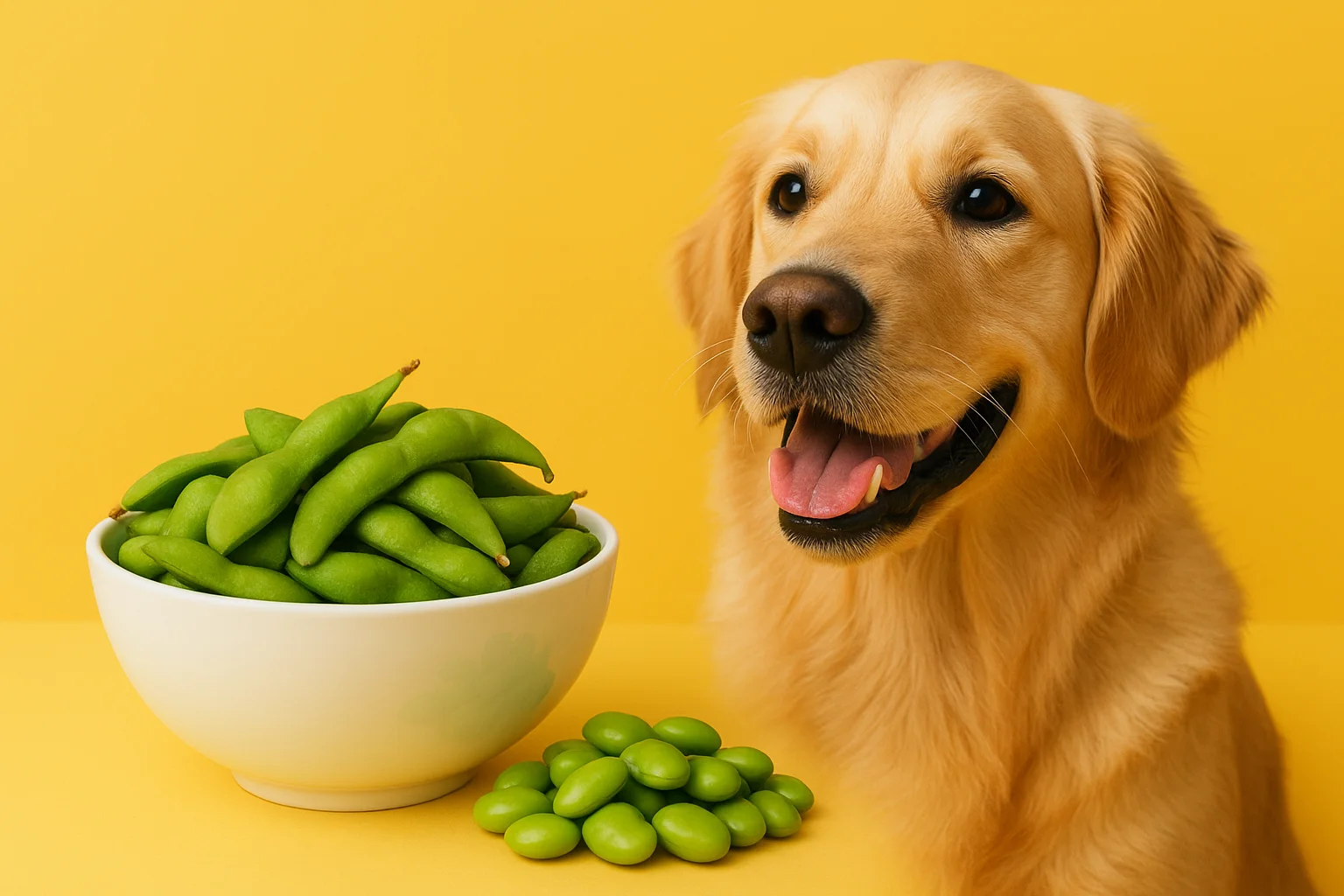 can dogs eat edamame