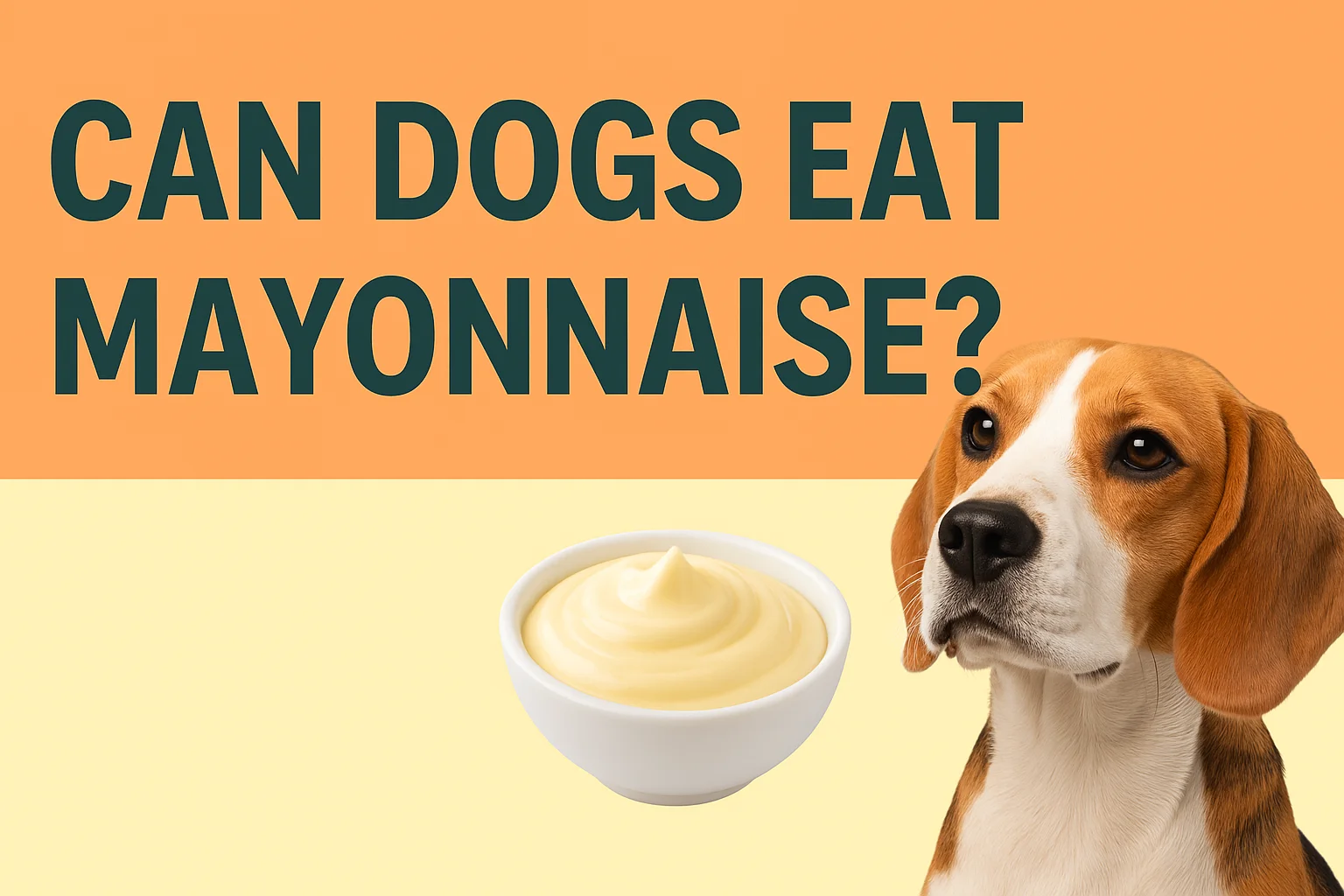can dogs eat mayonnaise