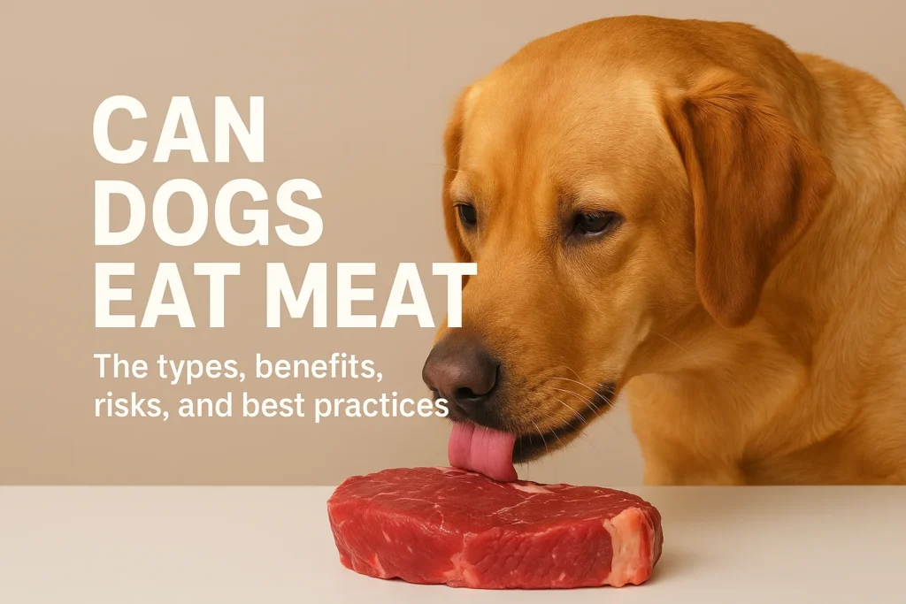 can dogs eat meat