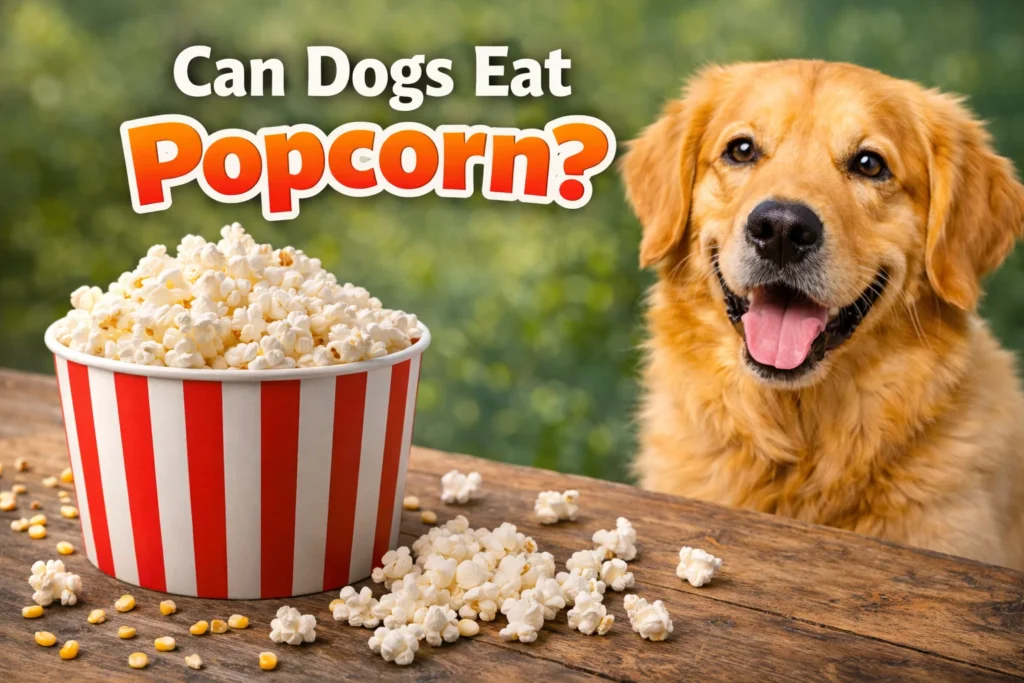 can dogs eat popcorn