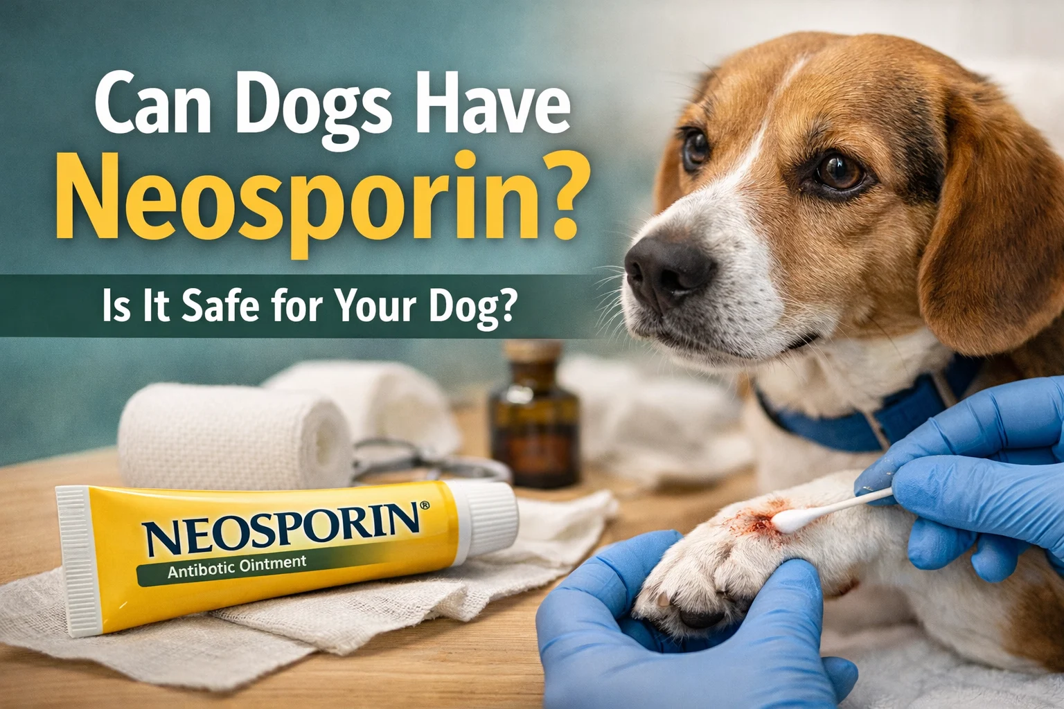 can dogs have neosporin