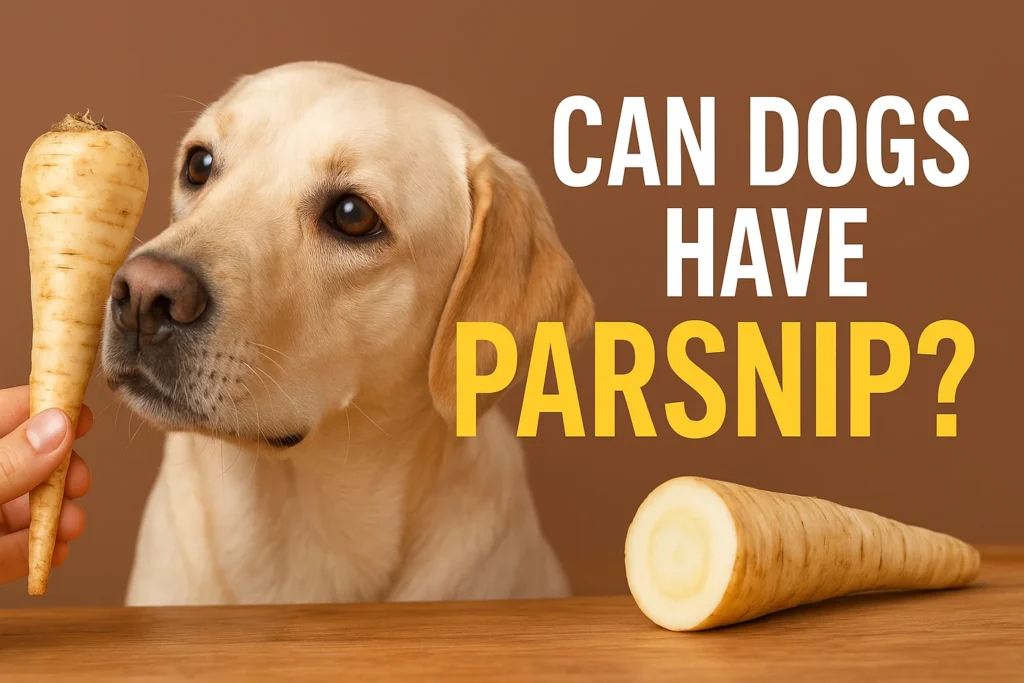can dogs have parsnips