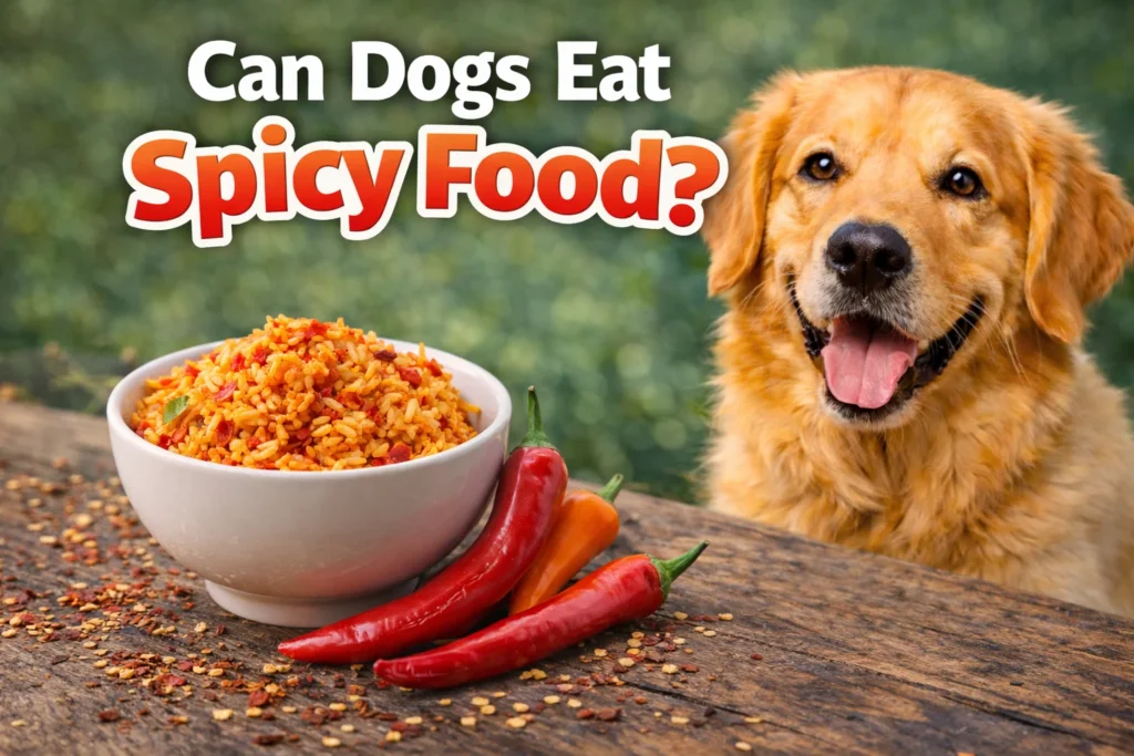 Can dogs eat spicy food?