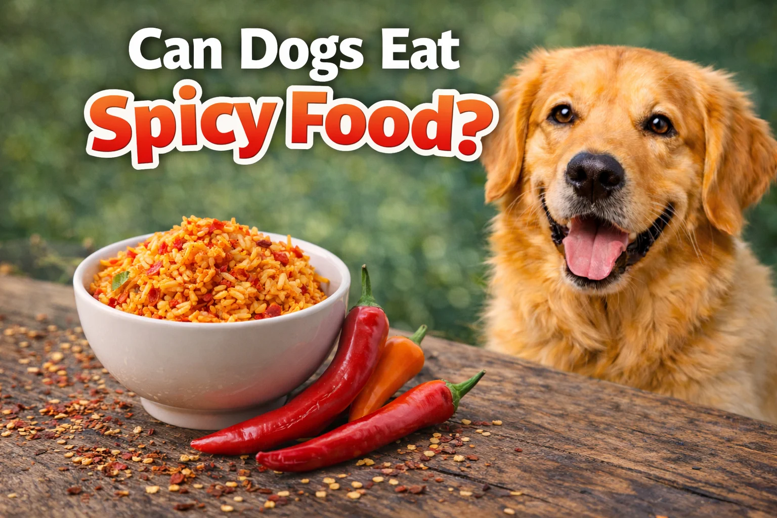 Can dogs eat spicy food?