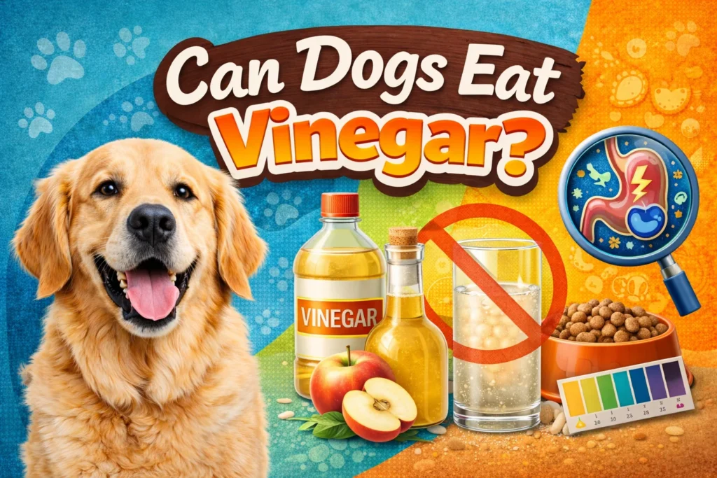 Can dogs eat vinegar?