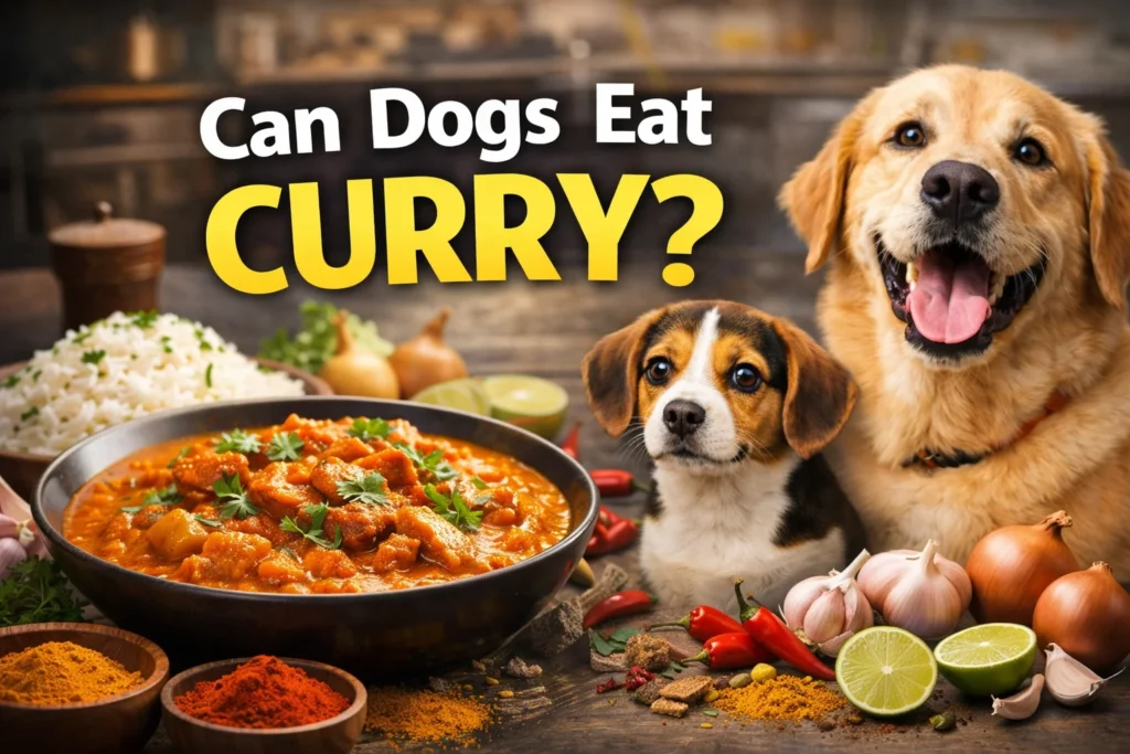 can dogs eat curry?