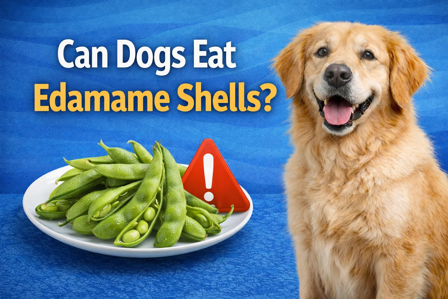 can dogs eat edamame shells?