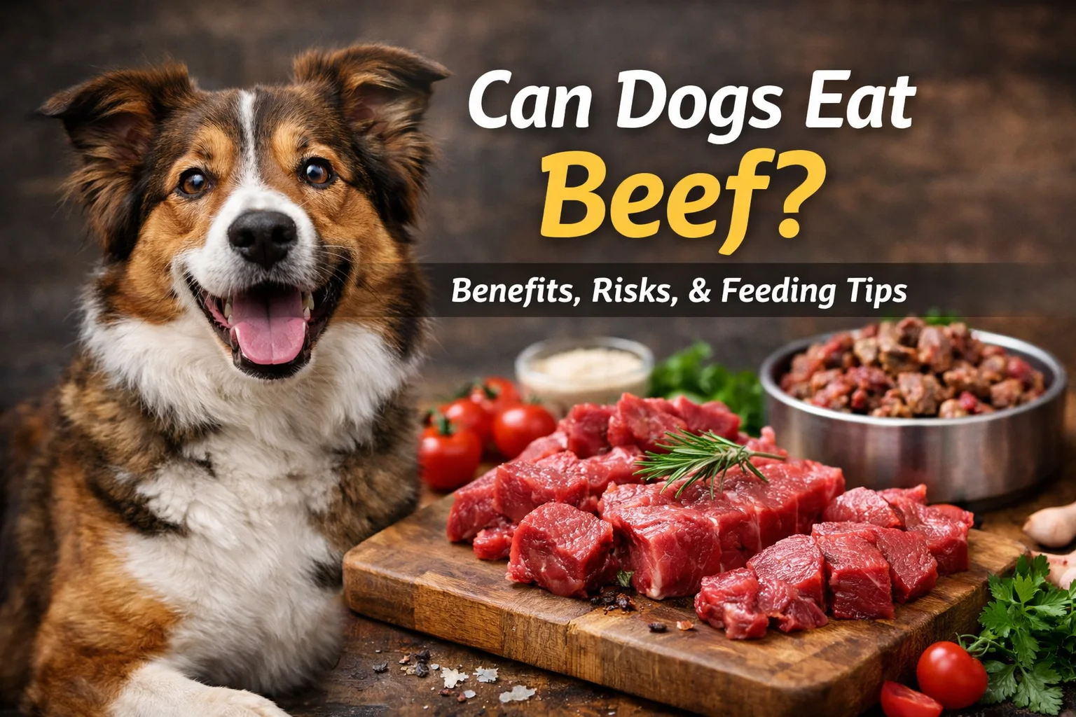 can dogs eat beef?