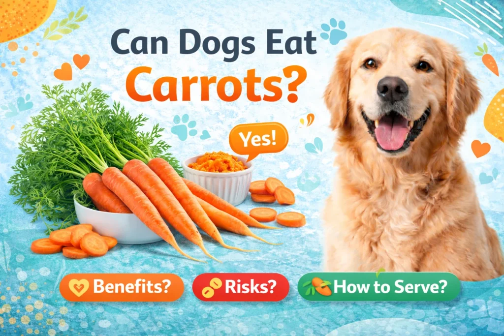 can dogs eat carrots?