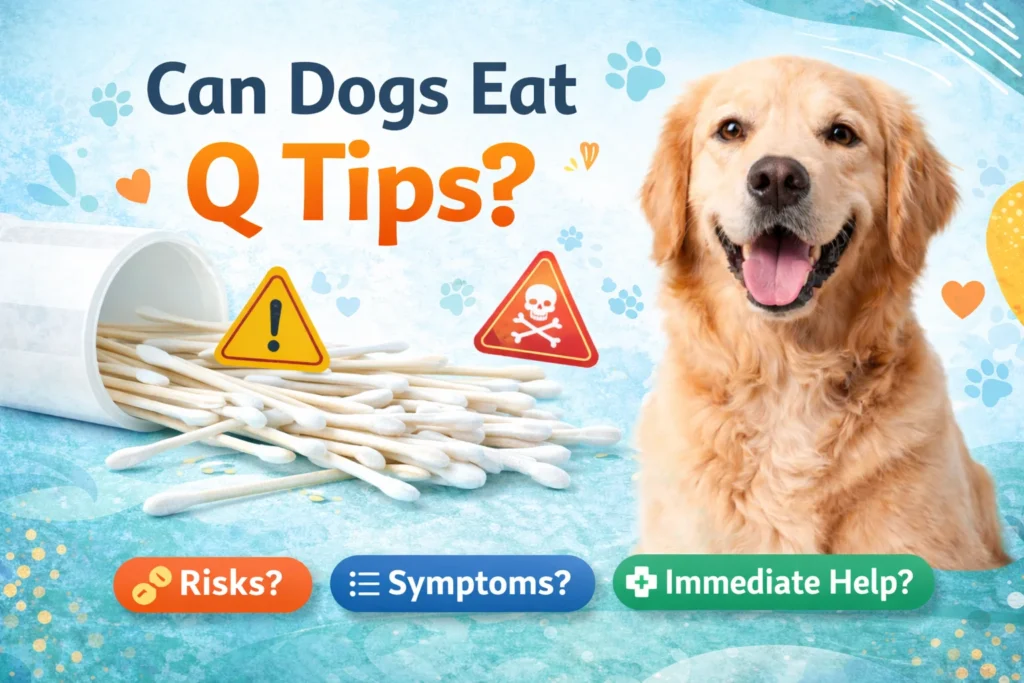 can dogs eat q tips