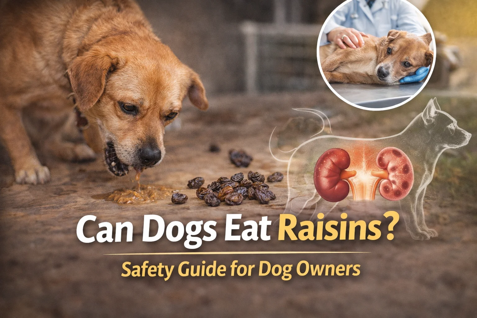 can dogs eat raisins