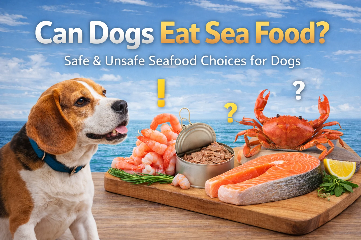 can dogs eat sea food?