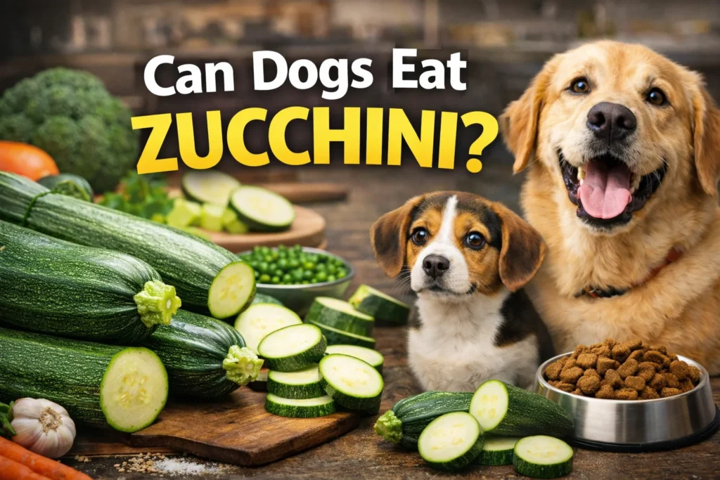 can dogs eat zucchini